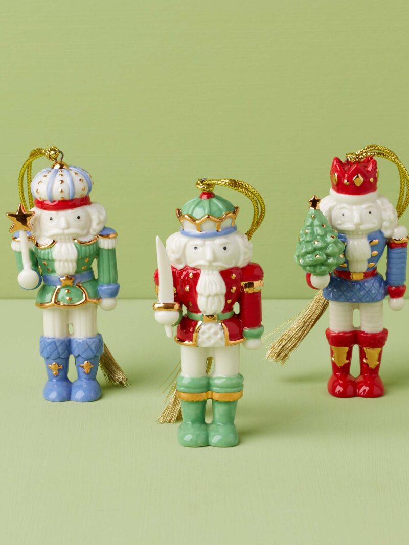 Nutcracker 3-Piece Ornament Set